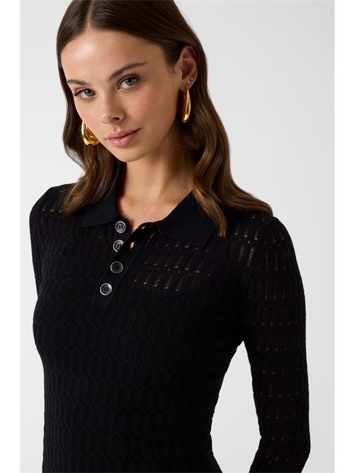 Vestito mini lavorato a maglia GUESS | W6YK31Z0954/JBLK